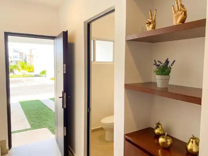 坎昆Elegante Y Preciosa Casa Con Excelente Ubicacion别墅 外观 照片