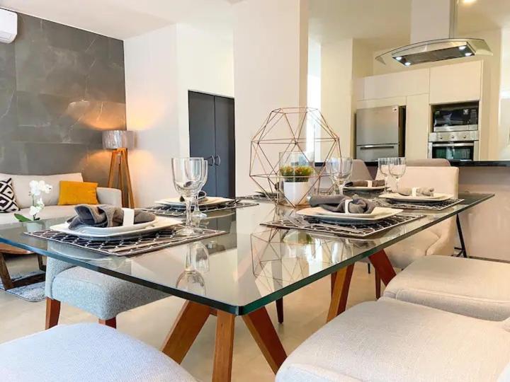 坎昆Elegante Y Preciosa Casa Con Excelente Ubicacion别墅 外观 照片